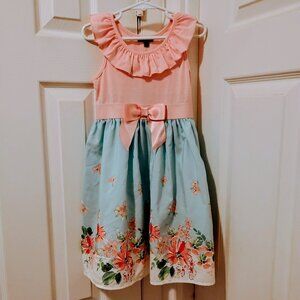 Zumie Girls Size 6 Floral Dress